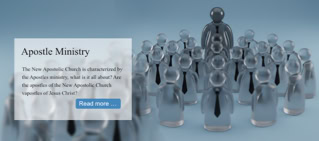 New Apostolic Church Apostle Ministry